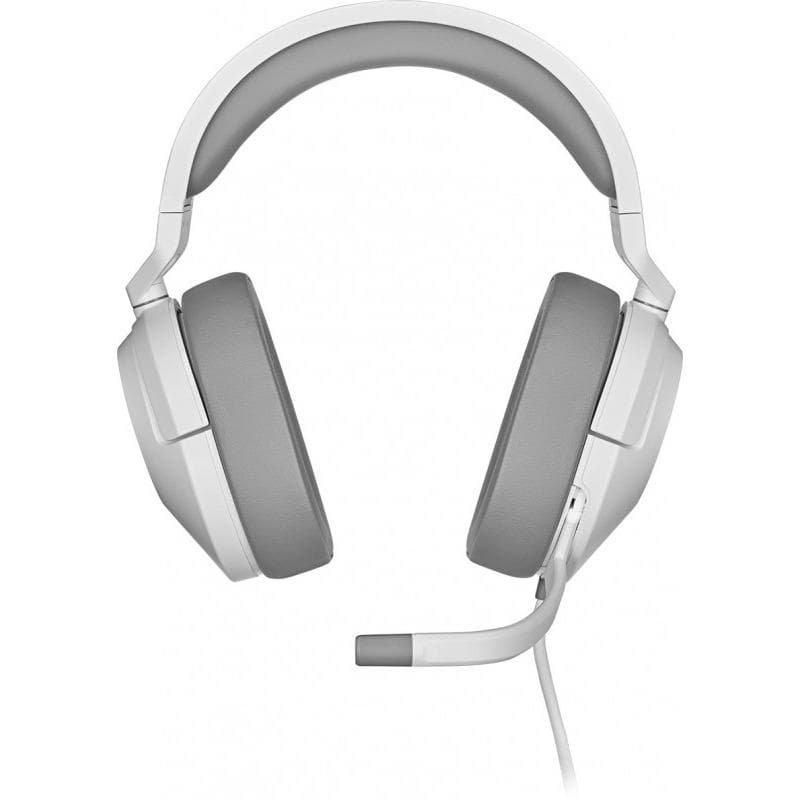 Casti cu microfon Corsair HS55 Surround 7.1, Multi-platform Gaming and Mobile, 20Hz-20KHz, 32ohm, 114db, driver 50mm, alb