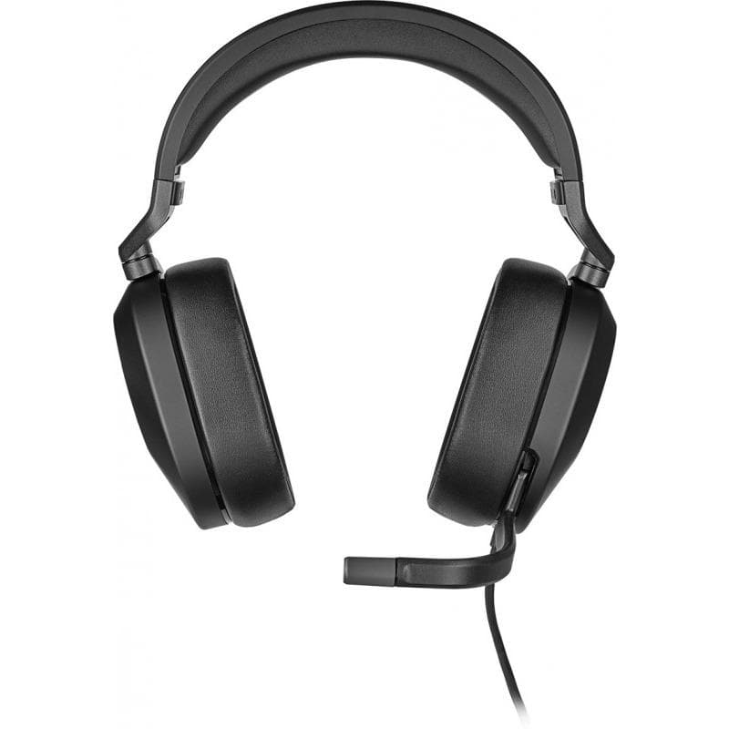 Casti cu microfon Corsair HS65 Surround 7.1, Multi-platform Gaming and Mobile, 20Hz-20KHz, 32ohm, 114db, negru