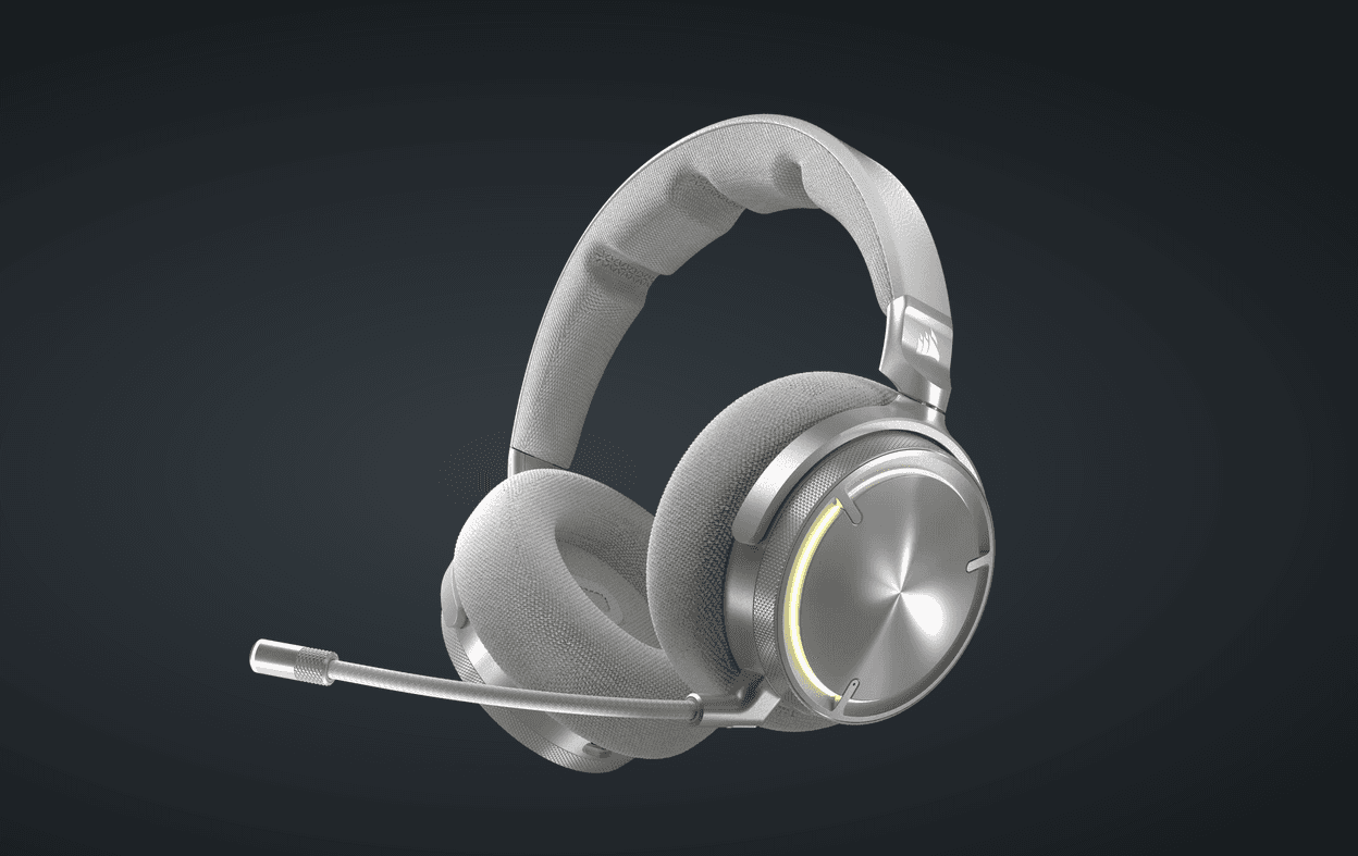 Casti Gaming CORSAIR VIRTUOSO MAX WIRELESS Silver