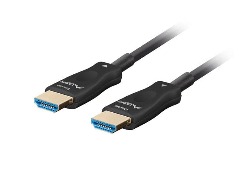Cablu HDMI M/M v2.1 100 m optic negru AOC