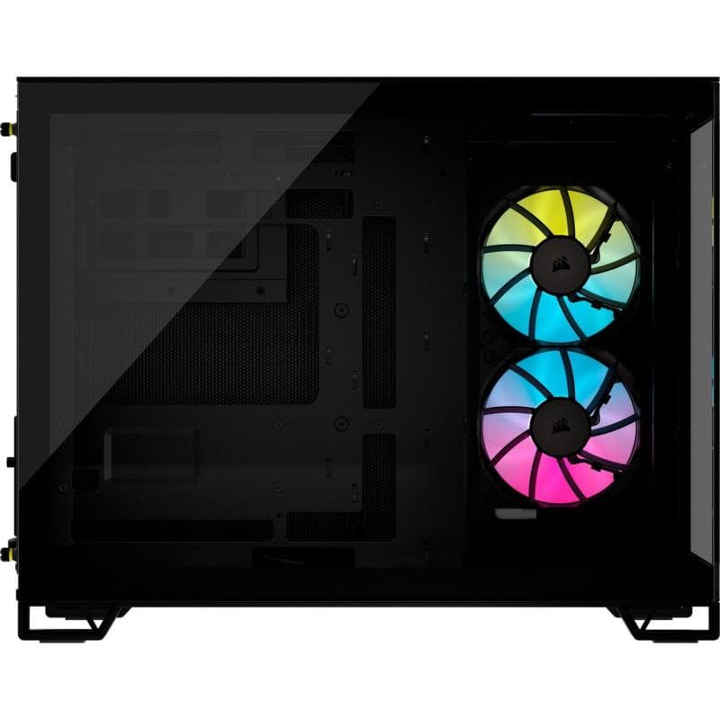 Carcasa CORSAIR iCUE LINK 2500X Micro ATX Dual Chamber NEGRU