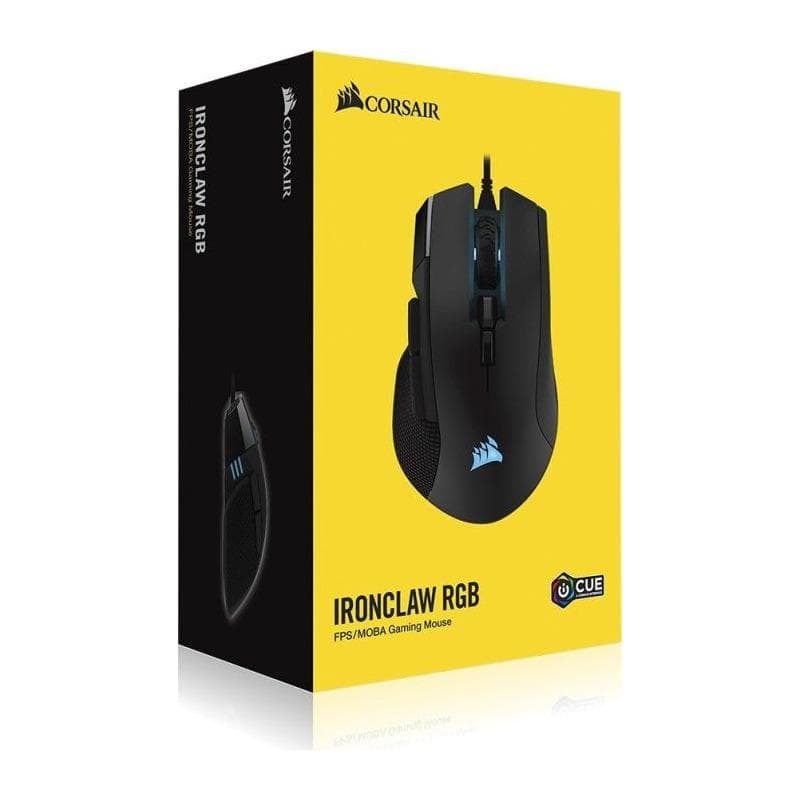 Mouse Gaming Corsair IRONCLAW RGB, Optical cu fir, negru