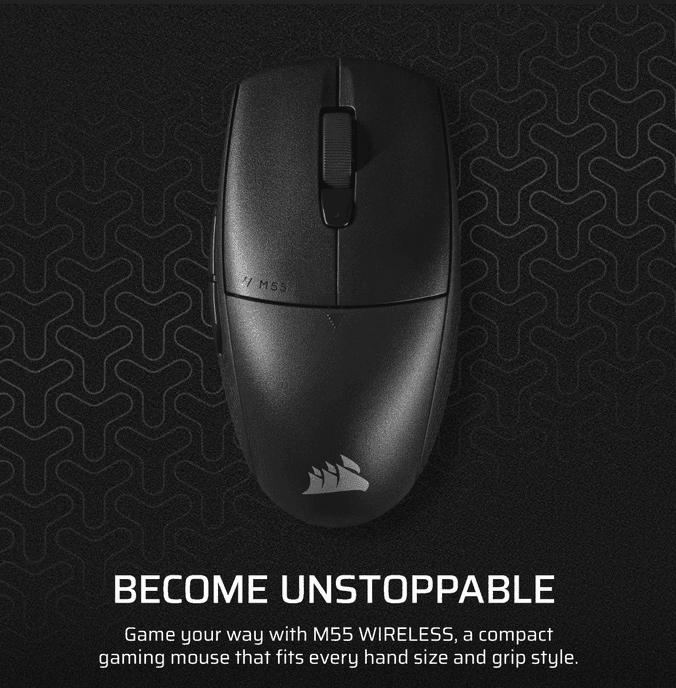 Mouse Gaming CORSAIR M55 WIRELESS
