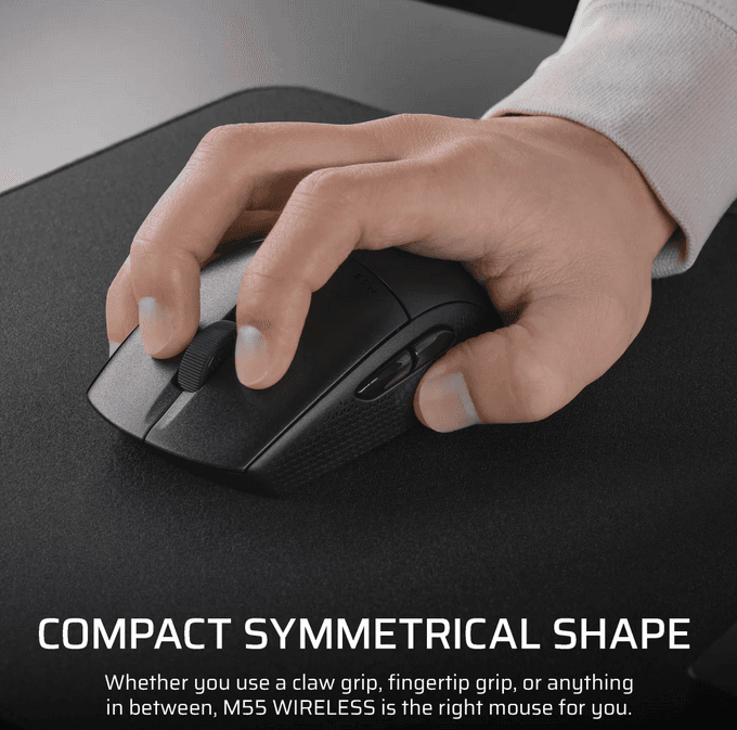 Mouse Gaming CORSAIR M55 WIRELESS