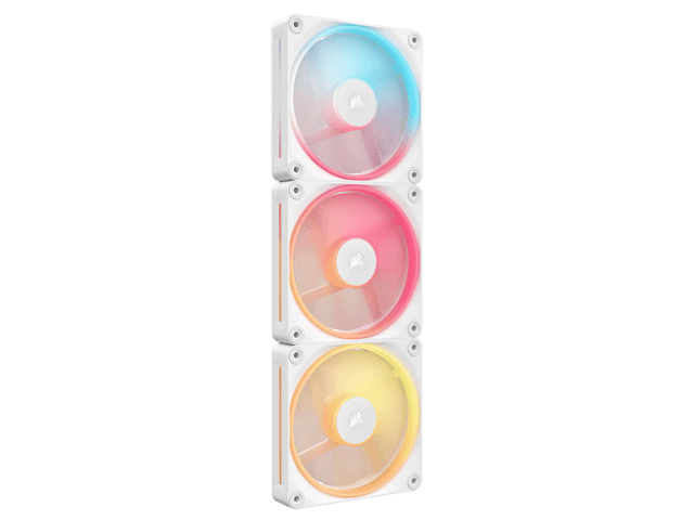 Ventilatoare Carcasa CORSAIR iCUE LINK LX120 REVERSE 3x120mm RGB ALB