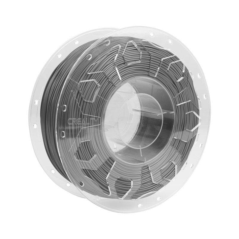 CREALITY CR PLA 3D Printer Filament, silver, 1KG Printing temperature: 190-220, Filament diameter: 1.75mm, Tensile strength: 60MPa, Size of filament wheel: Diameter 200mm, height 66mm, hole diameter 56mm. Utilizare: pana la 6 luni de la deschiderea ambalajului.