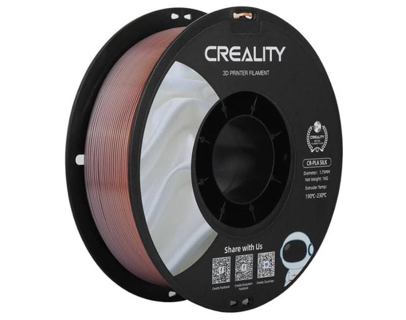 CREALITY PLA 3D Printer Filament, silk Rainbow, Printing temperature: 190-220, Filament diameter: 1.75mm, Tensile strength: 60MPa, Size of filament wheel: Diameter 200mm, height 66mm, hole diameter 56mm. Utilizare: pana la 6 luni de la deschiderea ambalajului.