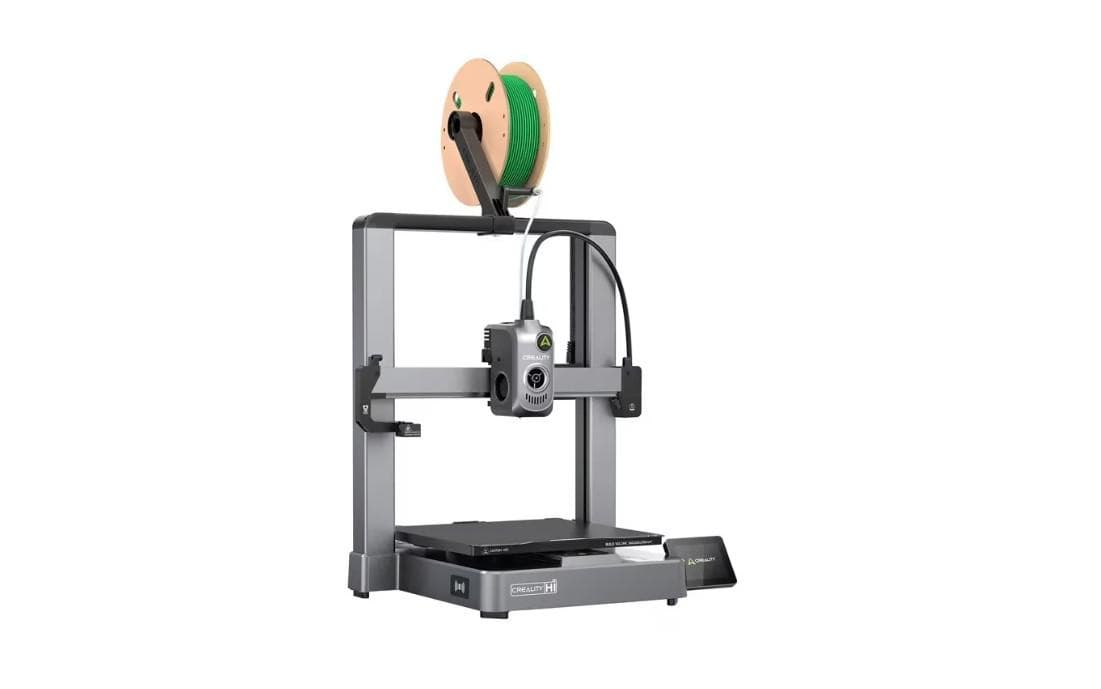 CREALITY HI 3D PRINTER, Tehnologie FDM, Volum printare: 260 × 260 × 300 mm, dimensiuni imprimanta: 409 × 392 × 477 mm, Touchscreen 3.2", Camera video pentru monitorizare, Senzor filament, Viteza printare: 300mm/s standard, 500mm/s max, Acuratete: 100±0.1 mm, inaltime strat: 0.1-0.35 mm, Direct drive