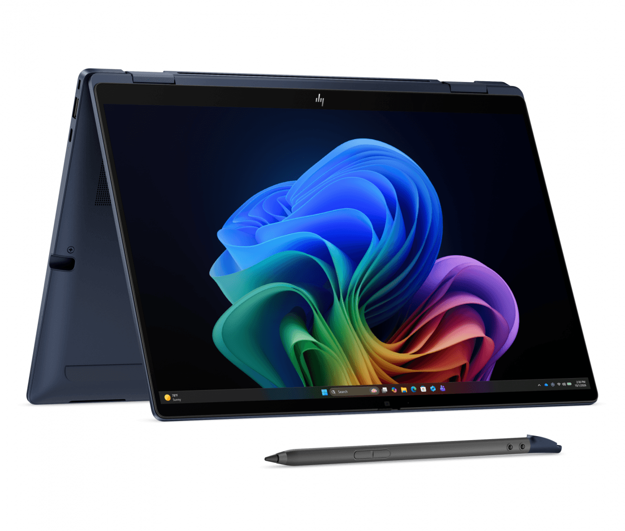 Laptop Business HP EliteBook X Flip G2i, cu procesor Intel Core Ultra 7 358H, 14'' OLED, 32 GB LPDDR5x, 1 TB SSD, Intel Arc B390, Windows 11 Pro