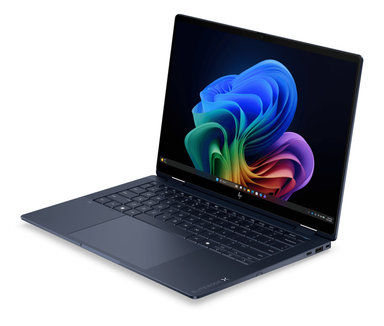 Laptop Business HP EliteBook X Flip G2i, cu procesor Intel Core Ultra 7 358H, 14'' OLED, 32 GB LPDDR5x, 1 TB SSD, Intel Arc B390, Windows 11 Pro