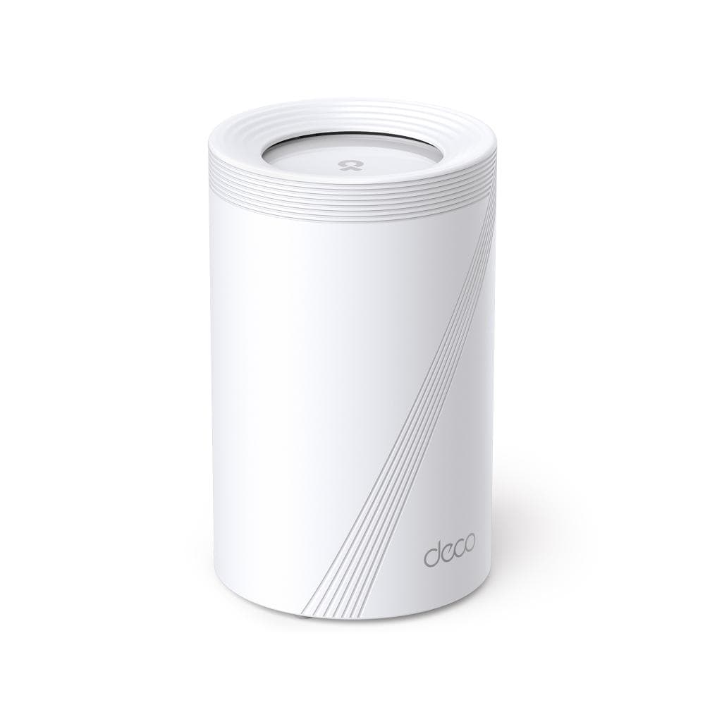 TP-LINK DECO BE65(3-PACK) Sistem Mesh WI-FI 7, BE9300, TRI-BAND, Standarde wireless: IEEE 802.11be/ax 6 GHz, IEEE 802.11be/ax/ac/n/a 5 GHz, IEEE 802.11ax/n/b/g 2.4 GHz, Viteze wireless: BE9300 6 GHz: 5760 Mbps (802.11be), 5 GHz: 2880 Mbps (802.11be), 2.4 GHz: 574 Mbps (802.11ax), 8 x antene interne