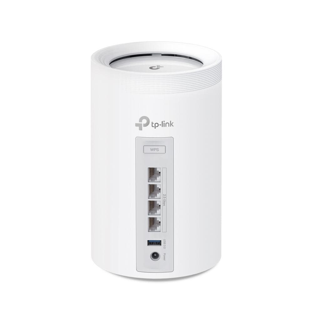 TP-LINK DECO BE65(3-PACK) Sistem Mesh WI-FI 7, BE9300, TRI-BAND, Standarde wireless: IEEE 802.11be/ax 6 GHz, IEEE 802.11be/ax/ac/n/a 5 GHz, IEEE 802.11ax/n/b/g 2.4 GHz, Viteze wireless: BE9300 6 GHz: 5760 Mbps (802.11be), 5 GHz: 2880 Mbps (802.11be), 2.4 GHz: 574 Mbps (802.11ax), 8 x antene interne