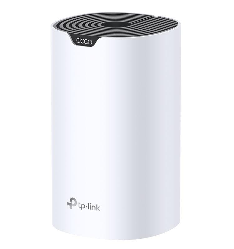 TP-Link Sistem Mesh Wi-Fi pentru întreaga casă AC1900, DECO S7(3- PACK);WI-FI 5, Standarde wireless: IEEE 802.11ac/n/a 5 GHz, IEEE 802.11n/b/g 2.4 GHz, viteza wireless: 5 GHz: 1300 Mbps, 2.4 GHz: 600 Mbps, 3 x antene interne, MU-MIMO, Mod Router, Mod Access Point, interfata: 3 x 10/100/1000.
