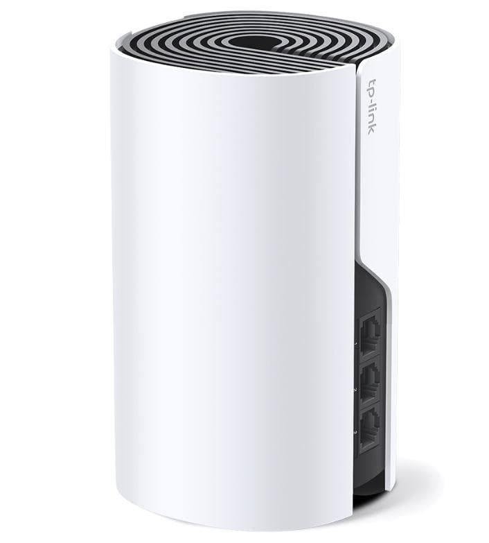 TP-Link Sistem Mesh Wi-Fi pentru întreaga casă AC1900, DECO S7(3- PACK);WI-FI 5, Standarde wireless: IEEE 802.11ac/n/a 5 GHz, IEEE 802.11n/b/g 2.4 GHz, viteza wireless: 5 GHz: 1300 Mbps, 2.4 GHz: 600 Mbps, 3 x antene interne, MU-MIMO, Mod Router, Mod Access Point, interfata: 3 x 10/100/1000.