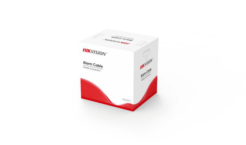 Cablu alarma Hikvision DS-1AC4APL1; 4 fire: 4×0.22 mm2, rezistenta foc: CPR Eca, 25AWG, material cupru integral, cutie 100 metri.