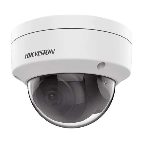 Camera de supraveghere IP Dome 4MP Hikvision DS-2CD1141G0-I(2.8MM), lentila fixa 2.8mm, iluminare: Color: 0.01 Lux @ (F2.0, AGC ON), B/W: 0 Lux with IR: 30m, interfata: 1 RJ45 10 M/100 M self-adaptive Ethernet port, alarma la evenimente: Motion detection, video tampering alarm, exception