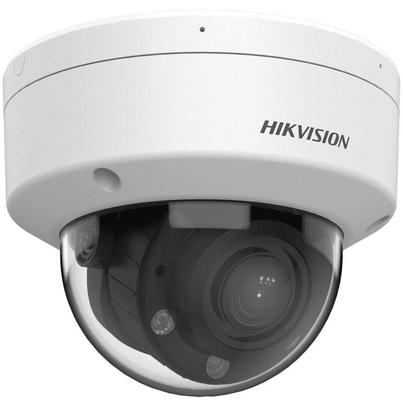 Camera de supraveghere IP Dome 2MP Hikvision DS-2CD1723G2- LIZU(2.8-12MM), lentila varifocala: 2.8-12mm, iluminare min: Color: 0.005 Lux @ (F1.6, AGC ON),B/W: 0 Lux cu lumina alba: 30m, IR: 30m, microfon incorporat, slot card de memorie: microSD/microSDHC/microSDXC maxim 512GB, alarma la evenimente