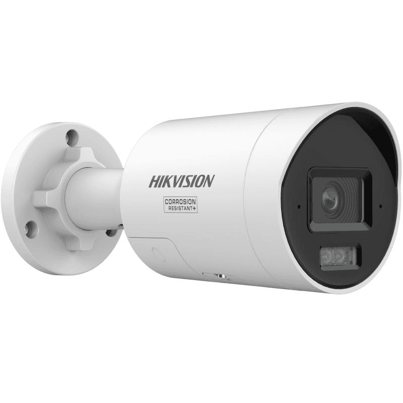 Camera de supraveghere IP Bullet 8MP Smart Hybrid Light with ColorVu Hikvision DS-2CD2087G3-LI2UY/SL(2.8MM), lentila fixa 2.8mm, iluminare min: Color: 0.0005 Lux @ (F1.0, AGC ON),0 Lux cu IR 40m, microfon incorporat, difuzor incorporat, slot card de memorie: microSD/microSDHC/microSDXC maxim 512GB