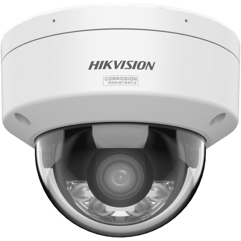 Camera de supraveghere IP Dome 4MP Hikvision DS-2CD2147G3-LIY(2.8MM), lentila fixa 2.8mm, iluminare min: Color: 0.0005 Lux @ (F1.0, AGC ON),0 Lux cu lumina alba: 40m, IR 40m, microfon incorporat, slot card de memorie: microSD/microSDHC/microSDXC maxim 512GB, alarma la evenimente: Motion detection