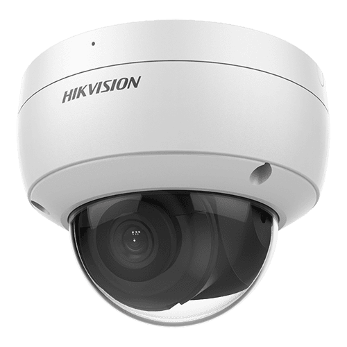 Camera supraveghere Hikvision IP dome DS-2CD2163G2-IU(2.8mm), 6MP, AcuSens - filtrarea alarmelor false dupa corpul uman si masini, microfon audion incorporat, senzor 1/2.8" Progressive Scan CMOS, rezolutie 3200 × 1800@20fps, iluminare Color: 0.005 Lux @ (F1.6, AGC ON), B/W: 0 Lux cu IR, lentila