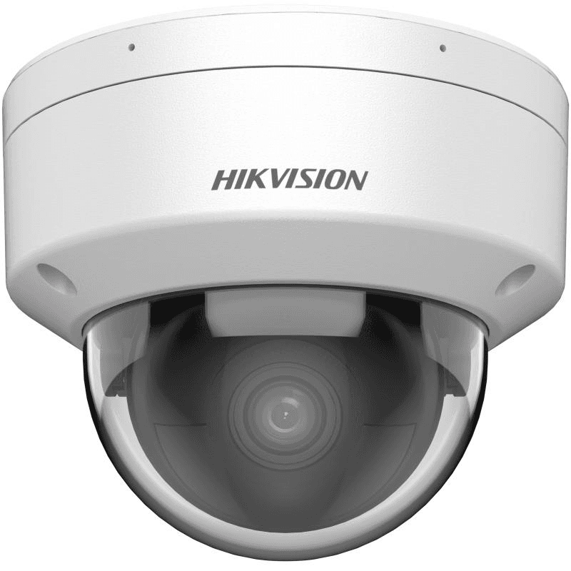 Camera de supraveghere IP Dome 8MP Powered by Darkfighter Hikvision DS-2CD2186G2H-I(2.8MM)(EF), lentila fixa: 2.8mm, iluminare min.: Color: 0.0008 Lux @ (F1.0, AGC ON),B/W: 0 Lux cu IR: 30m, slot card de memorie: microSD/microSDHC/microSDXC card, up to 512 GB, alarma la evenimente: Motion detection