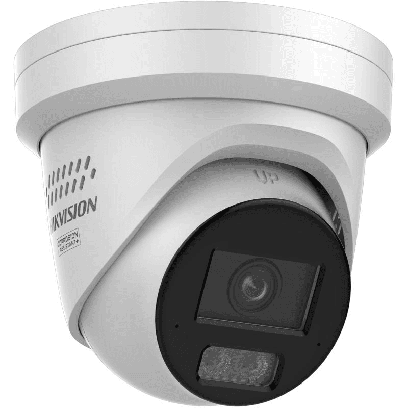 Camera de supraveghere IP Turret 8MP Smart Hybrid Light with ColorVu Hikvision DS-2CD2387G3-LIS2UY/SL(2.8MM), lentila fixa 2.8mm, iluminare min: Color: 0.0008 Lux @ (F1.0, AGC ON),0 Lux cu IR 30m, microfon incorporat, difuzor incorporat, interfata audio: 1/1, alarma: 1/1, slot card de memorie