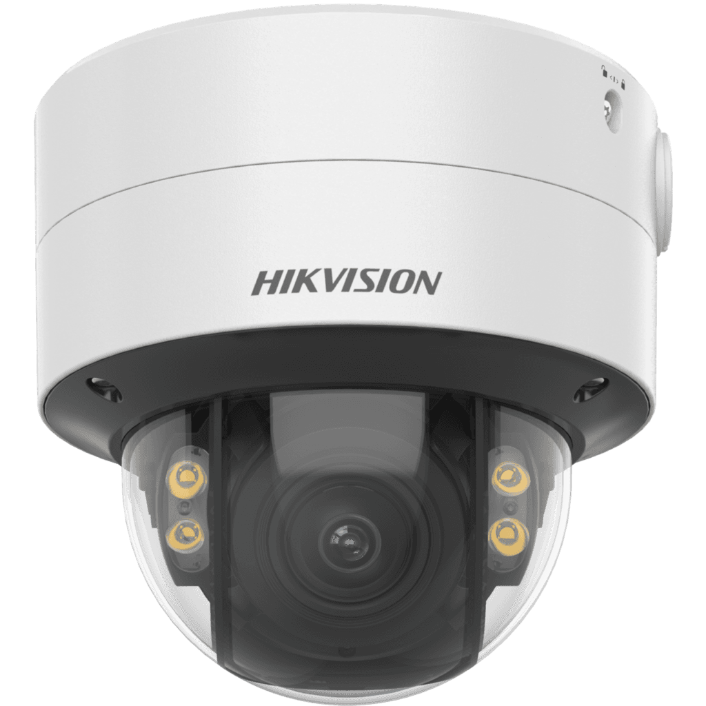 Camera de supraveghere IP Dome 4K Hikvision DS-2CD2787G2T-LZS(2.8-12MM) (C), lentila varifocala: 2.8-12mm, iluminare: Color: 0.0008 Lux @ (F1.2, AGC ON),B/W: 0 Lux cu lumina alba: 40m, slot card de memorie: microSD/microSDHC/microSDXC card, up to 512 GB, alarma la evenimente: Motion detection