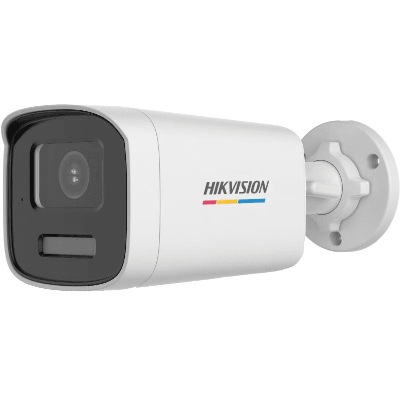 Camera de supraveghere Bullet 4K Hikvision DS-2CE12UF3T-LS(2.8MM), lentila fixa 2.8mm, iluminare min: 0.0005 Lux @ (F1.0, AGC ON), 0 Lux with cu lumina alba: 40m, IR 40m, iesire TVI, alimentare: 12 VDC ± 25%, Max. 6 W, protectie: IP67, dimensiuni: 205.7mm × 83.7 mm × 80.7 mm, greutate: 410g