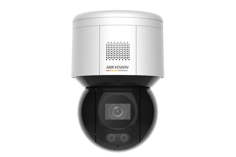 Camera supraveghere Hikvision DS-2DE3A400BW-DE/W F1 T5 ,4MP;rezolutie 2560 × 1440@ 25 fps,iluminare Color: 0.0005 Lux @ (F1.0, AGC ON); 0 Lux with white light, Day& Night 24/7 colorful imaging;lentila fixa 4mm,Zoom 16x digital, 120 dB /BLC/ HLC/3D DNR/ Smart feature:Line crossing detection, region