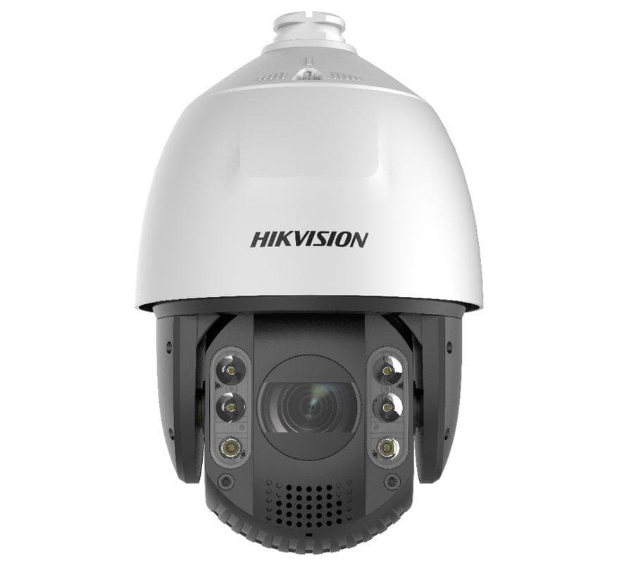 Camera supraveghere Hikvision IP PTZ DS-2DE7A432IW-AEB(T5), 4MP, Acusens - filtrarea alarmelor false dupa corpul uman si masini, low-light performance powered by DarkFighter, alarma vizuala flash lumina si alarma audio pentru avertizarea intrusilor (poate fi activata de anumite evenimente), Face