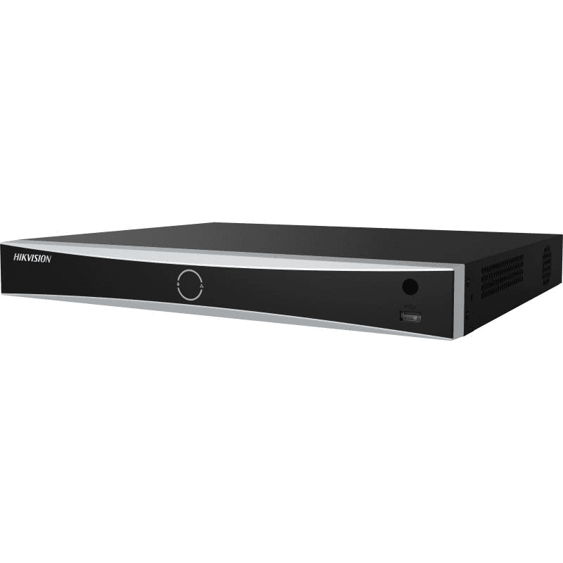 NVR 16 canale Hikvision DS-7616NXI-I2/S(E); 4K, Acusens - Facial detection and analytics: Face picture comparison, human face capture, face picture search; Face picture library: Up to 16 face picture libraries, with up to 10,000 face pictures in total (each picture ≤ 512 KB, total capacity ≤ 150
