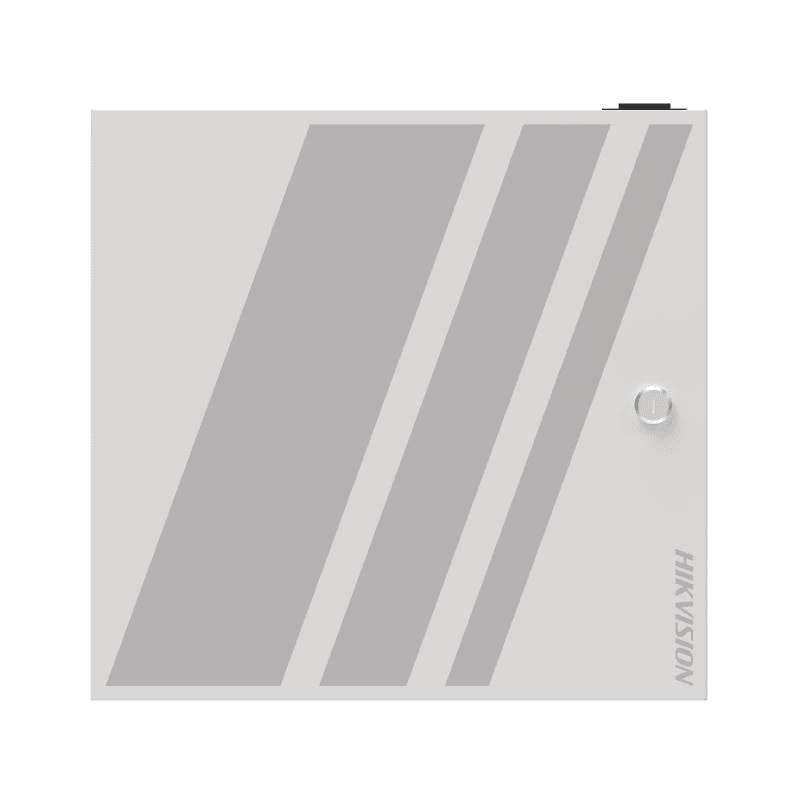 Centrala control acces Hikvision DS-K2704X, 10/100/1000 Mbps, interfete: 1x Network, 4x Lock Control, 4x Exit Button, 4x Door Contact Input, 8x Alarm Input, 4x Alarm Output, 1x TAMPER, 7x RS-485, 4x Wiegand(W26, W34), 1x USB, 1x Fire Interface, capacitate: 100 000 utilizatori, 10 000 aprente, 200