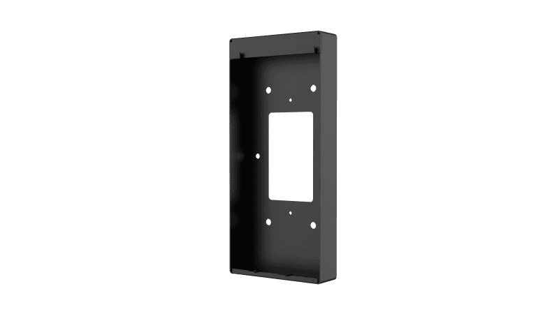 Doza montaj pe perete Hikvision DS-KAB502-S2, seria de videointerfoane DS-K1T502, montaj aparent, dimensiuni: 176 mm × 80 mm × 22.8 mm, greutate: 145.1g