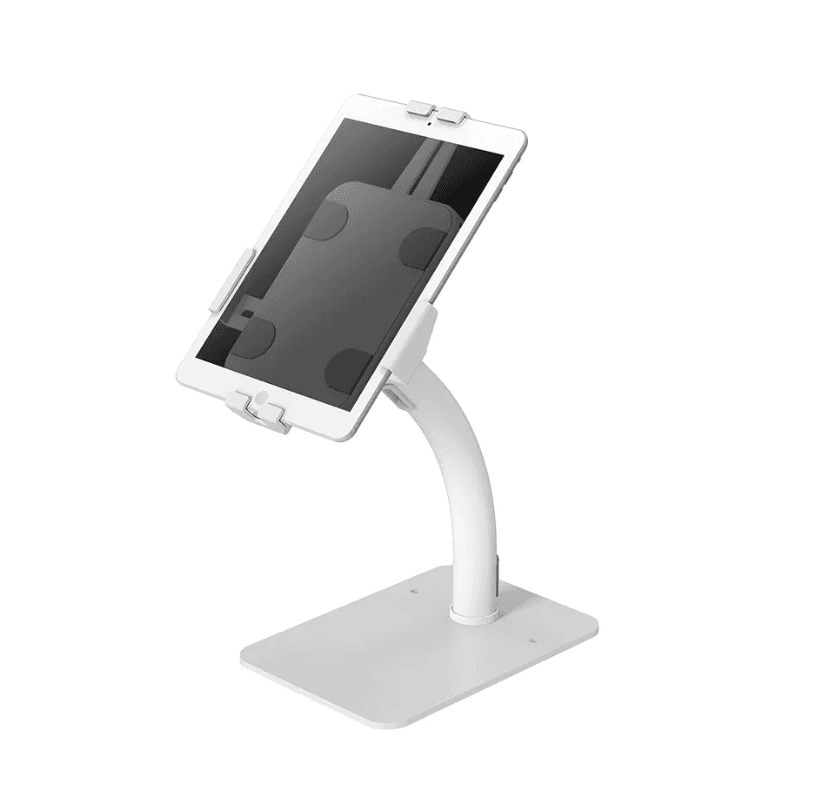 Suport de tableta Neomounts by Newstar DS15-625WH1, diagonala maxima 11", greutate maxima 1kg, tilt, rotate, alb