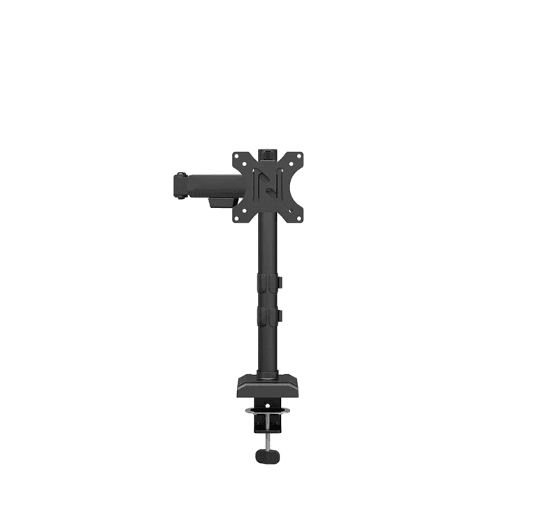 Brat monitor Neomounts DS60-600BL1; pentru display-uri cu diagonale 10"-32", sistem de prindere VESA 75x75~100x100, greutate maxima suportata 8kg, full motion, tilt +45°, swivel 90°, rotate 180°, distanta fata de perete 172-496mm; culoare negru. Garantie 5 ani