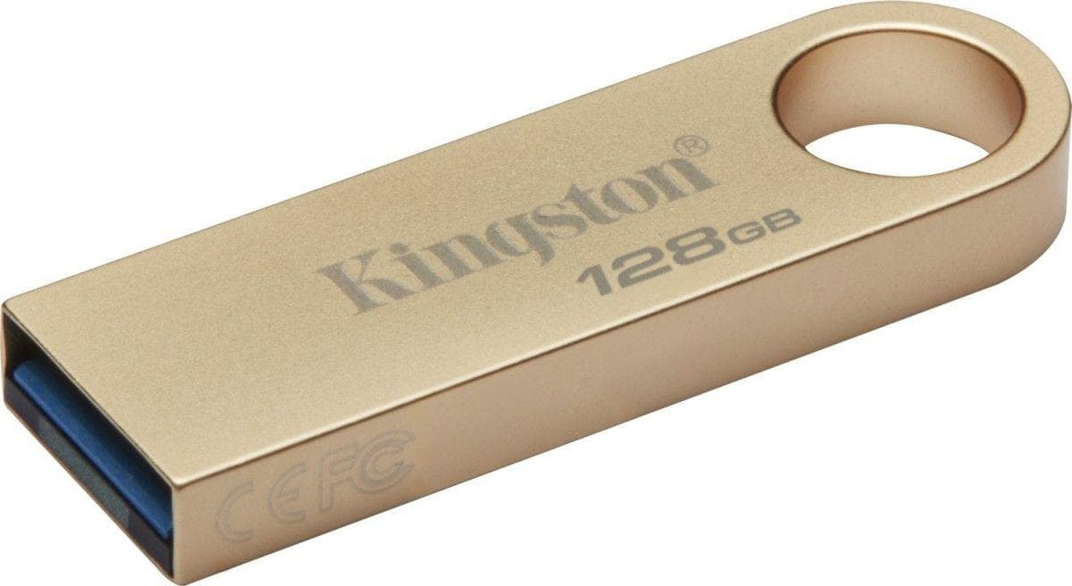 Memorie USB Flash Drive Kingston 128GB 220MB/s Metal USB 3.2 Gen 1 DataTraveler SE9 G3