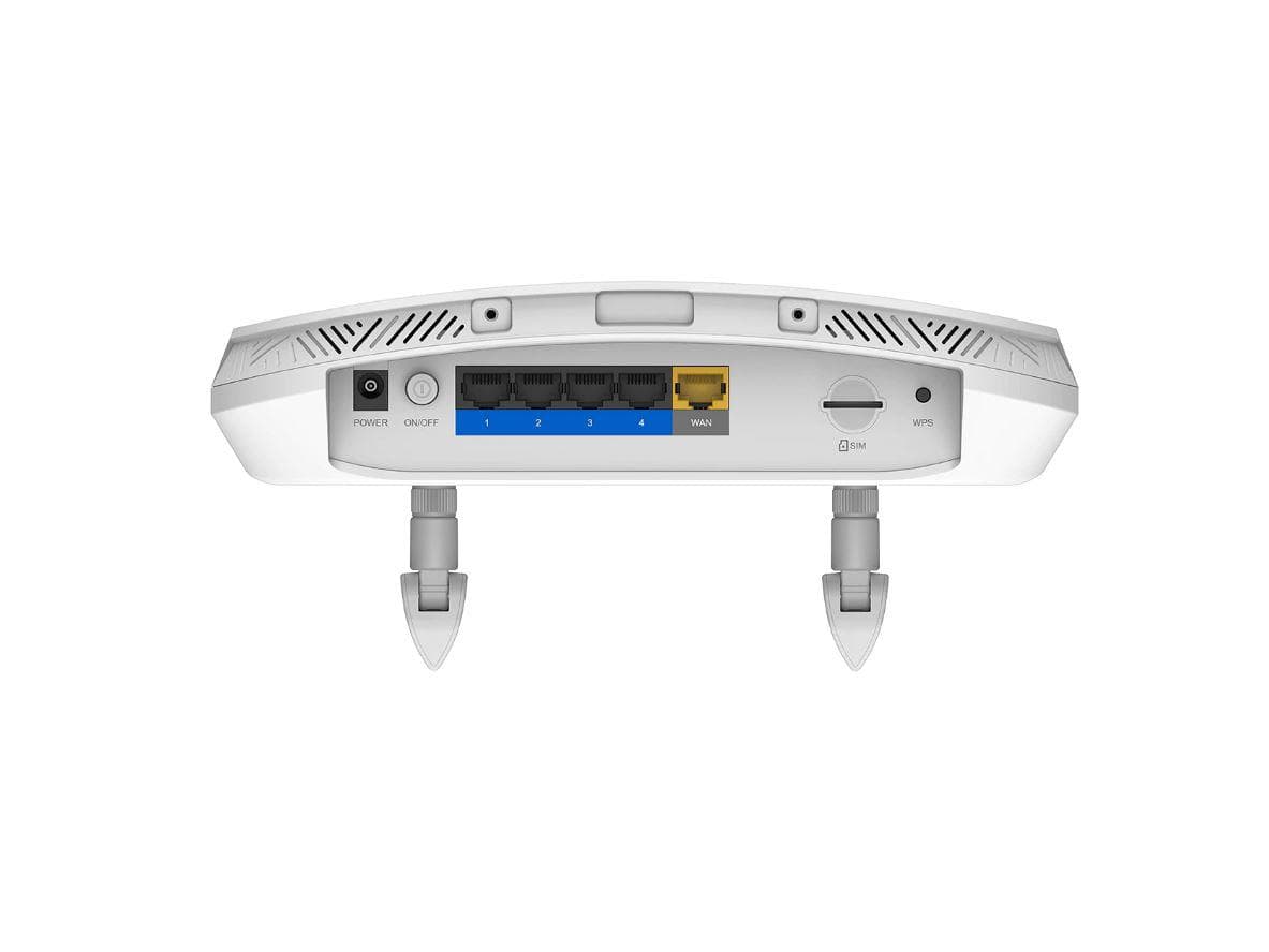 D-Link Router Wireless DWR-978 5G, AC2600, Dual-Band, MU-MIMO, Porturi: 4 x Gigabit RJ-45, 1 x WAN, suporta pana la 128 dispozitive conectate, 2 x antene externe detasabile, viteza wireless: 1733 Mbps 5 GHz, 800 Mbps 2.4 GHz, 5G/4G LTE/3G via SIM, 1 x USB 2.0.