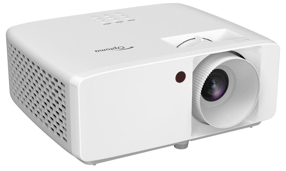 Videoproiector Optoma HZ40HDR, DLP laser FHD 1920*1080, 4.000 lumeni, 300.000:1, contrast dinamic 2.000.000:1, 16:9/ 4:3/ 16:10, 30.000 ore, distanta maxima de proiectie 10 m, dimensiune maxima imagine 7.62 m/ 300", 2* HDMI,USB-A power 1.5A, RS232, audio out, 32-34 dB, 3D, Security bar, Kensington
