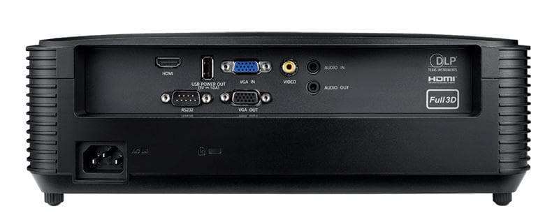 Proiector Optoma W400LVe, full 3D, WXGA 1280*800, 4.000 lumeni, 25.000:1, 16:10/ 4:3/ 16:9, corectie +/-40, diemnsiune maxima imagine 300"/ 7.61 m, lampa 6.000 ore/ 15000 Eco+, distanta maxima de proiectie 12 m, zoom 1.1, HDMI, VGA, Composite video, audio in/ out, USB-A power 1A, RS232, 27-29 dB