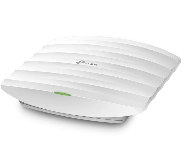 "AC1350 Ceiling Mount Dual-Band Wi-Fi Access Point PORT: 1× Gigabit RJ45 Port SPEED: 450 Mbps at 2.4 GHz + 867 Mbps at 5 GHz FEATURE: 802.3af PoE and Passive PoE (Power Adapter is not included), 3× Internal Antennas, Mesh, Seamless Roaming, MU-MIMO, Band Steering, Beamforming, Load Balance, Airtime