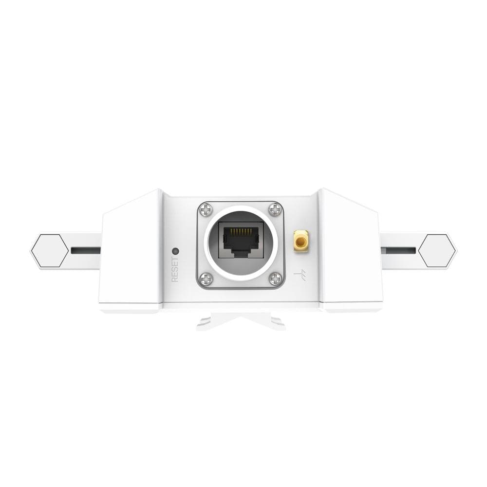 TPLINK AX1800 WIFI6 Access Point EAP625-OUTDOOR HD, Interfata: 1 x 10/100/1000, Alimentare: 802.3at PoE, 48V Passive PoE, adaptorul POE nu este inclus, Dimensiuni: 280.4 × 182.2 × 56.9 mm, 2 x antene externe Dual-Band, Weatherproof: IP67, Standarde wireless: IEEE 802.11 a/b/g/n/ac/ax, Rata semnal: 5