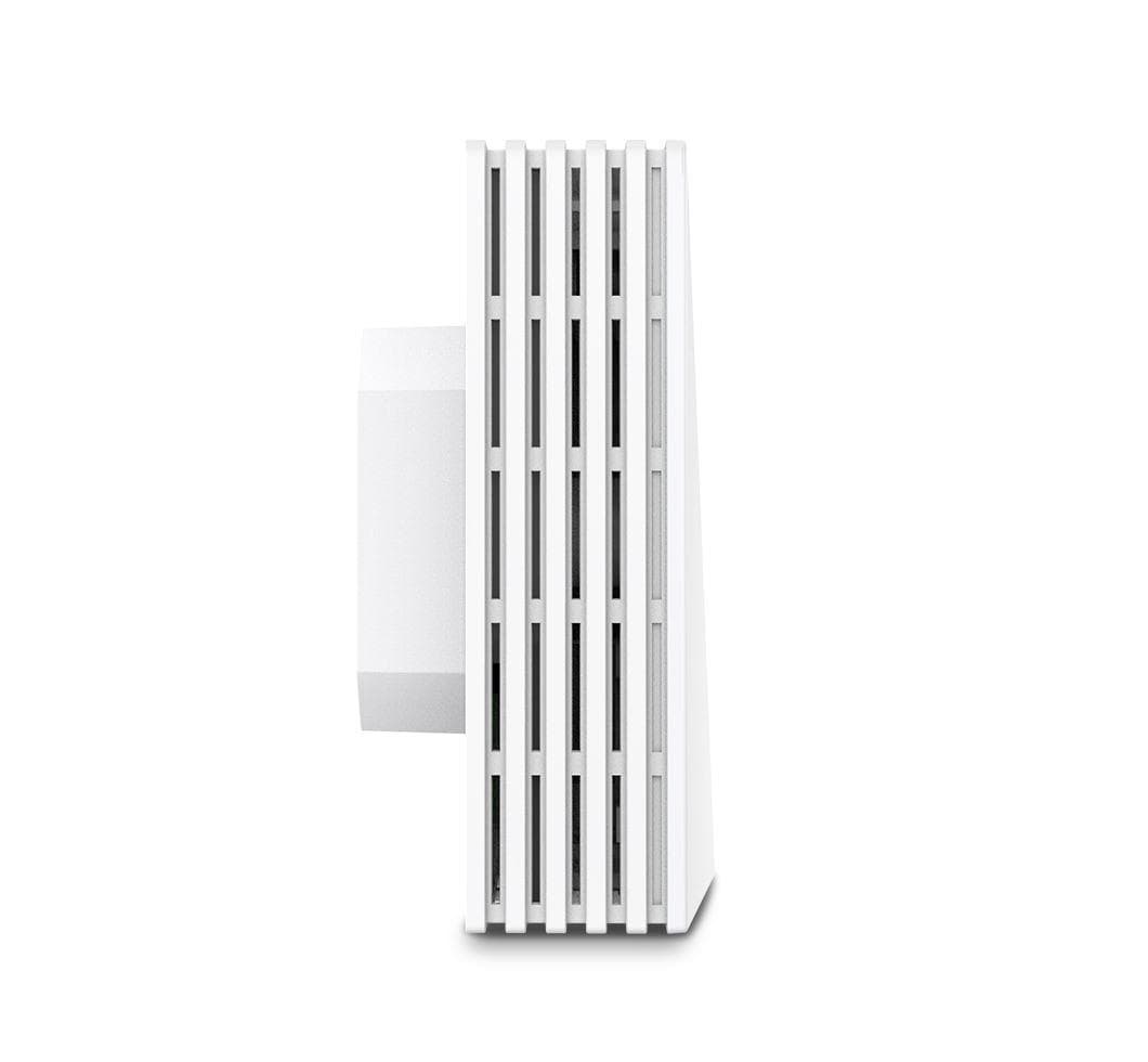 TP-Link Wireless Access Point EAP650-WALL, AX3000 Wireless Dual Band Indoor, 1× 10/100/1000 Mbps Ethernet Port, 1× 10/100/1000 Mbps Ethernet Port, Alimentator: 802.3af/at PoE, 2X antene interne, 5 GHz: Up to 2402 Mbps, 2.4 GHz: Up to 574 Mbps.