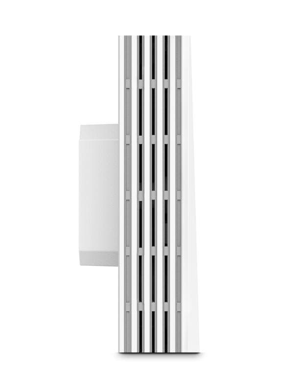 TP-Link Wireless Access Point EAP655-WALL, AX3000 Wireless Dual Band Indoor, 802.3af/at PoE, viteza transfer: 5 GHz 2402 Mbps, 2.4 GHz 574 Mbps, Interfata: Uplink: 1× 10/100/1000, Downlink: 3× 10/100/1000, dimensiuni: 143 × 86 × 42.6 mm.