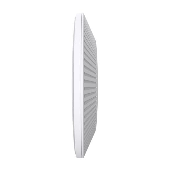 "AX5400 Ceiling Mount Dual-Band Wi-Fi 6 Access Point PORT: 1×2.5 Gigabit RJ45 Port SPEED:574Mbps at  2.4 GHz + 4804 Mbps at 5 GHz FEATURE: 802.3at POE and 12V DC (Power Adapter is not included), 6×Internal Antennas, MU-MIMO, 160MHz Supported, Seamless Roaming, Band Steering, Beamforming, Load
