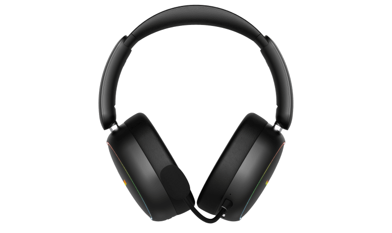 Casti gaming wireless Hator Phoenix 2, material membrana PET, frecventa raspuns 10Hz-44kHz, impendanta 32Ω, putere maxima 30mW, autonomie bateria pana la 45 de ore, timp incarcare 4 ore, conexiune  HATOR SyncHUB™, conexiune HATOR ClearScan™, spatial audio, apeluri prin BT in gaming mode, acoperire