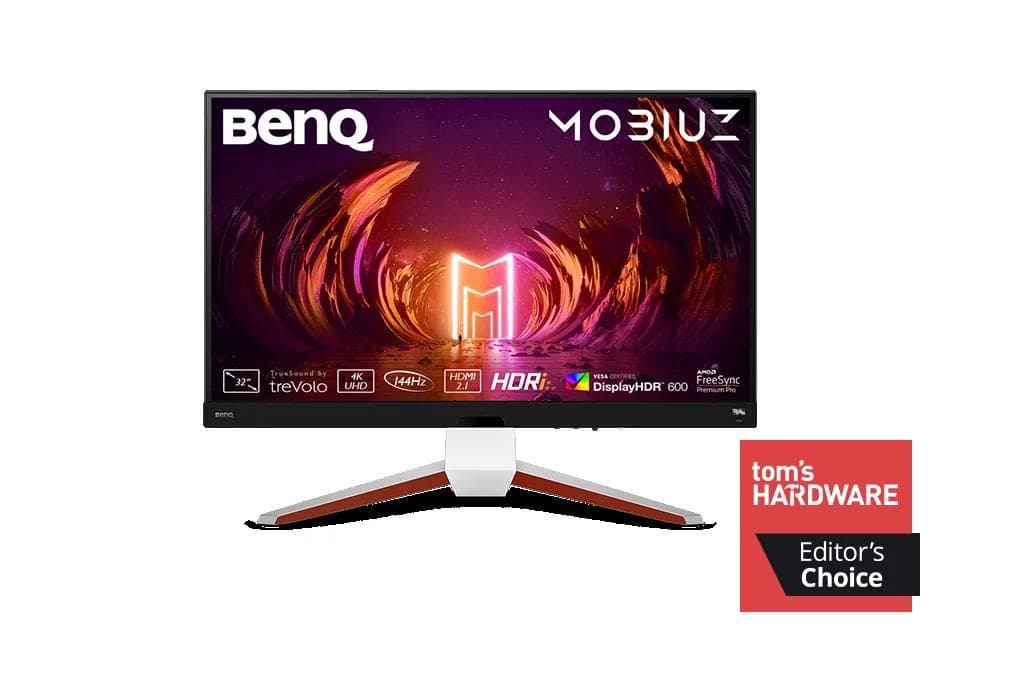 Monitor BenQ 32" EX3210U, Diagonal (inch): 32, Diagonal (cm): 81, Aspect ratio: 16:9, Panel: IPS, Resolution: 3840x2160, Refresh Rate: 144Hz, Response time GtG: 2ms, Response time MPRT: 1ms, Brightness (max): 300 cd/m², Contrast (static) : 1000:1, Viewing angle: 178°/178°, Color Gamut Type: 98%