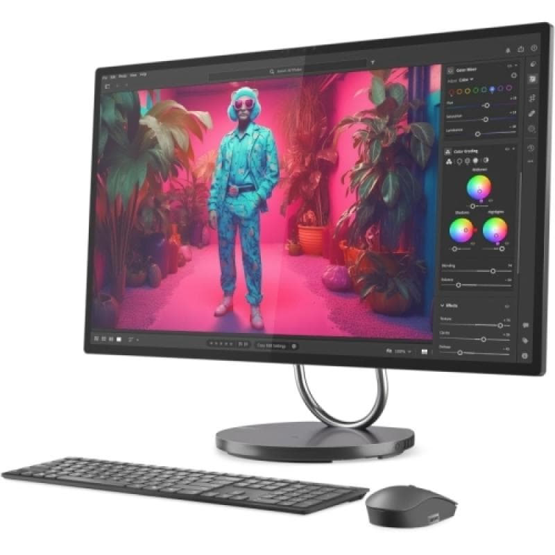 All-in-One Lenovo Yoga AIO 32ILL10 31.5" UHD (3840x2160) IPS 495nits, 97% DCI-P3, 3-side Borderless, DisplayHDR™ 600, Intel® Core™ Ultra 7 256V, 8C (4P + 4LPE) / 8T, Max Turbo up to 4.8GHz, 12MB, video Integrated Intel® Arc™ Graphics 140V, RAM 1x 16GB Soldered LPDDR5x-8533, MoP Memory, SSD  1TB SSD