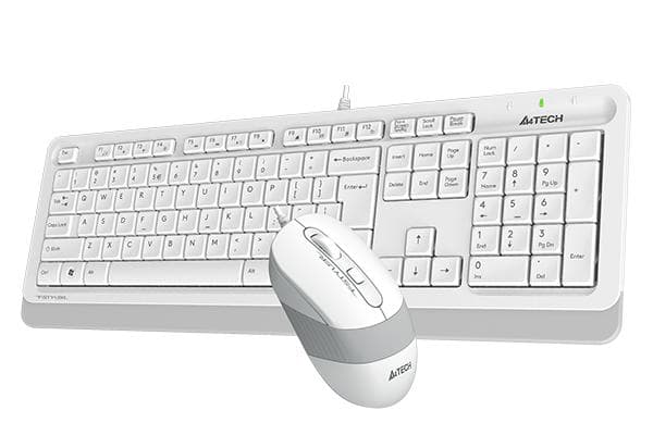 KIT A4TECH F1010-W WHITE USB
