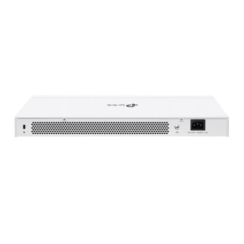 Switch TP-Link cu 24 de porturi,  24× 10/100/1000 Mbps RJ45 Ports (Auto- Negotiation/Auto MDI/MDIX), capacitate switch 56 Gbps, dimensiuni (440× 180×44 mm)