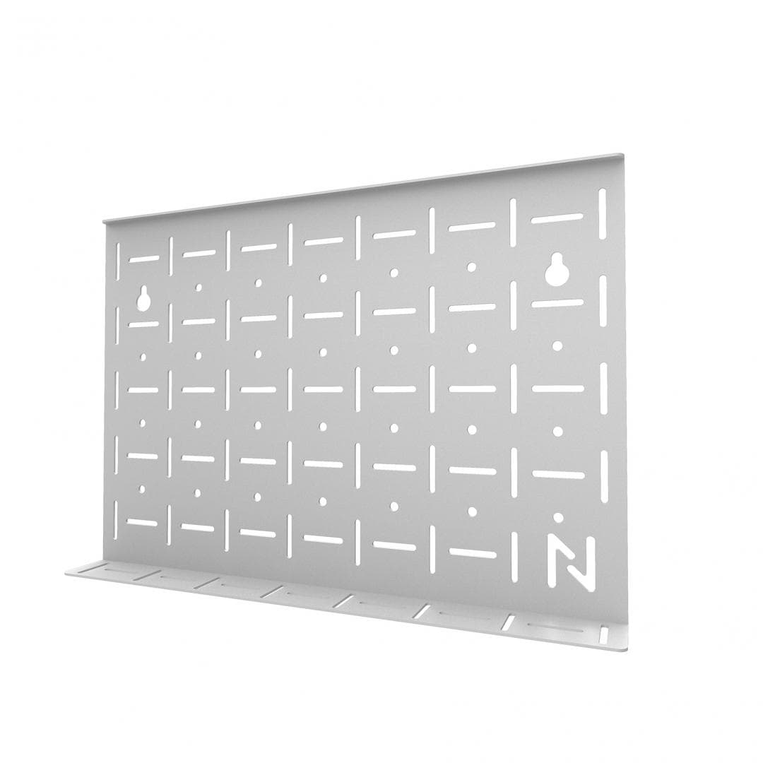 Stand mobil de podea Neomounts 55"-86" 76kg VESA 100x100 - 900x600 alb